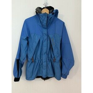 MARMOT Winter Ski Snowboard 3-in-1 Blue Waterproof Jacket Coat M No Zip Lining